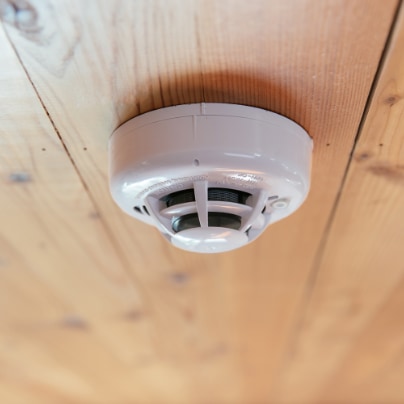 Raleigh vivint connected fire alarm