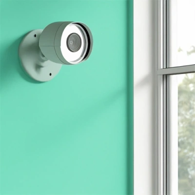 Raleigh vivint camera facing a window